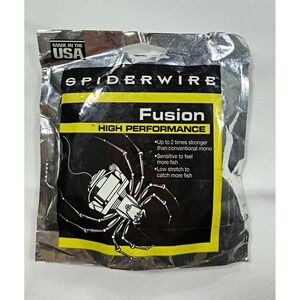 Vtg Spiderwire Fusion Fishing Line Spectra JWA 20lb 125yd USA TF-125-20CL NOS